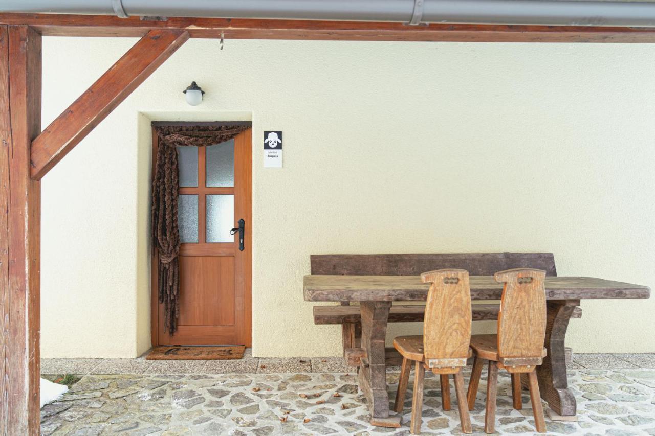 Апартаменты Organic Tourist Farm Pri Plajerju Трента Экстерьер фото