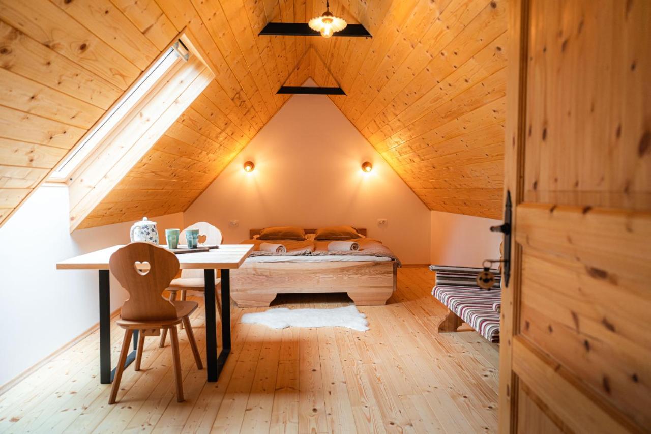 Апартаменты Organic Tourist Farm Pri Plajerju Трента Экстерьер фото