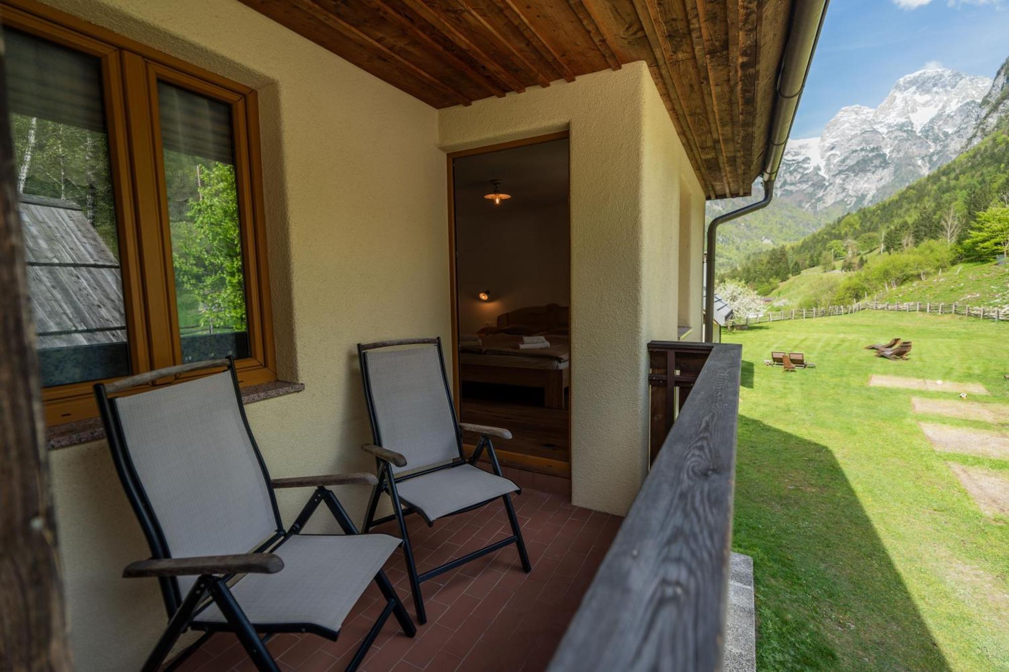 Апартаменты Organic Tourist Farm Pri Plajerju Трента Экстерьер фото